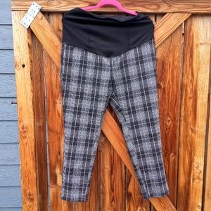 **3 for $15** Cropped Maternity Trousers